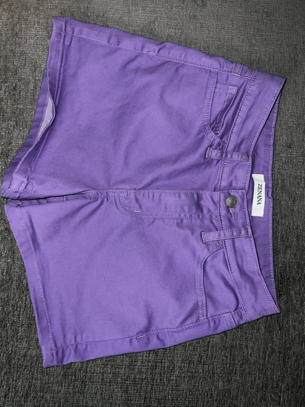 Zenana Outfitters Violet High-Waist Casual Women's Shorts